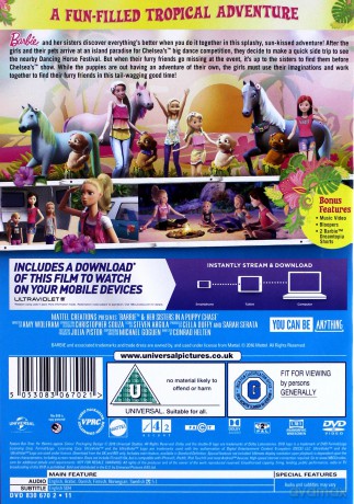 Barbie And Her Sisters In A Puppy Chase [DVD]