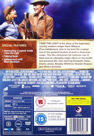 I Saw The Light. Historia Hanka Williamsa [DVD]