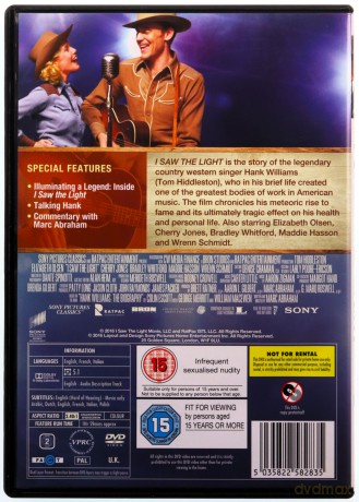 I Saw The Light. Historia Hanka Williamsa [DVD]