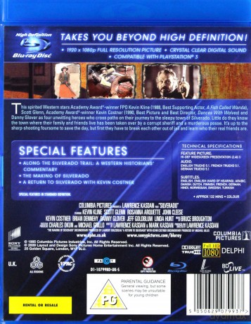 Silverado [Blu-Ray]