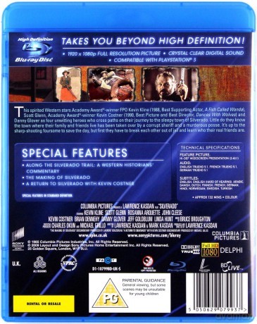 Silverado [Blu-Ray]