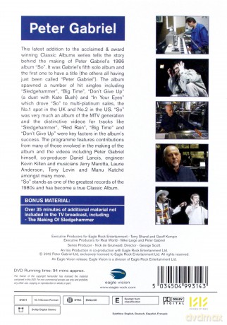 Peter Gabriel: So [DVD]