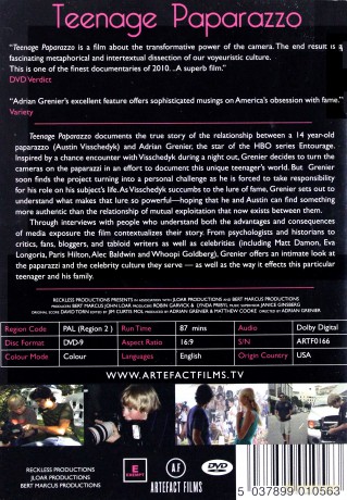 Teenage Paparazzi [DVD]