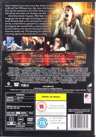 The Exorcism Of Emily Rose (Egzorcyzmy Emily Rose) [DVD]