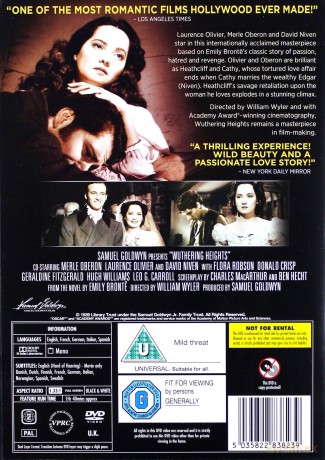 Wuthering Heights [DVD]