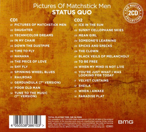 Status Quo: Pictures Of Matchstick Men [2CD]