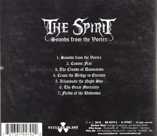 The Spirit: Sounds From The Vortex [CD]