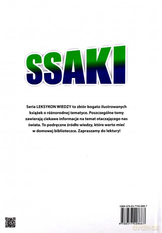 Leksykon wiedzy. Ssaki [KSIĄŻKA]