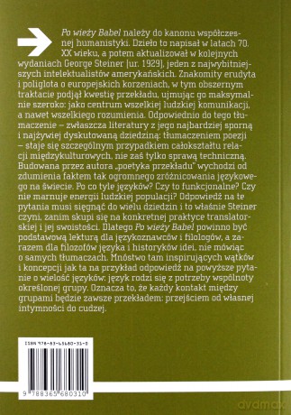 Po wieży Babel. Aspekty języka i przekładu - George Steiner [KSIĄŻKA]