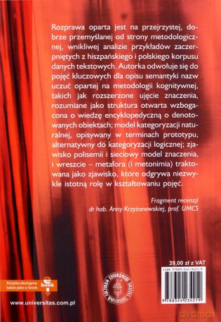 RADOŚĆ we współczesnym języku hiszpańskim i polskim. Kognitywna analiza semantyczna wybranych leksemów - Joanna Popowicz [KSIĄŻKA]