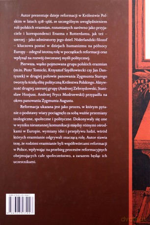 Reformacja w Polsce a dziedzictwo Erazma z Rotterdamu - Maciej Ptaszyński [KSIĄŻKA]