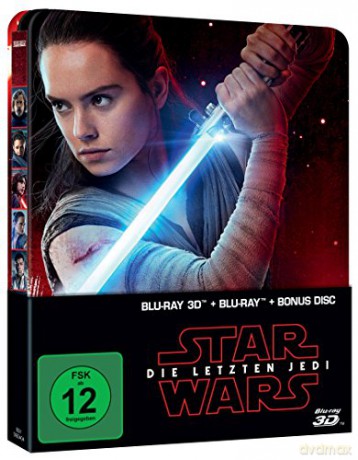 Gwiezdne wojny: Epizod VIII Ostatni Jedi (steelbook) [Blu-Ray 3D]+[2xBlu-Ray]