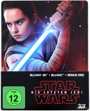 Gwiezdne wojny: Epizod VIII Ostatni Jedi (steelbook) [Blu-Ray 3D]+[2xBlu-Ray]