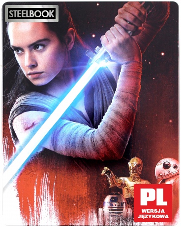 Gwiezdne wojny: Epizod VIII Ostatni Jedi (steelbook) [Blu-Ray 3D]+[2xBlu-Ray]