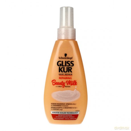 Schwarzkopf Gliss Kur Beauty Milk Odżywka-spray do włosów suchych i zmęczonych Repairing 150 ml