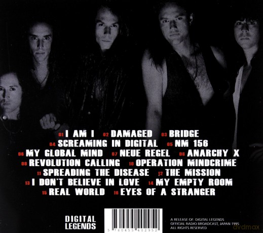 Queensryche: Live In Japan 1995 [CD]