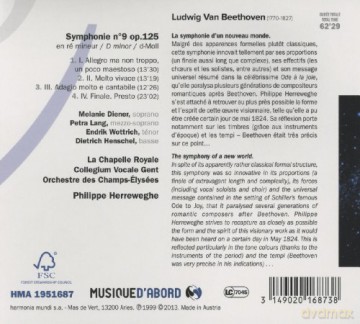 Beethoven: Symphony No 9 Herreweghe [CD]
