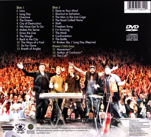 The Neal Morse Band: The Similitude Of A Dream Live In Tilburg 2017 [2DVD]+[2CD]