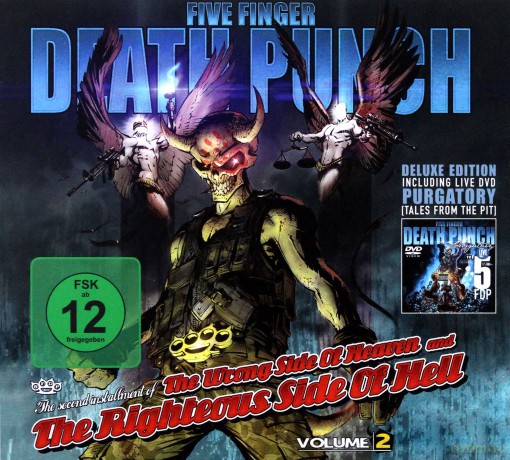 Five Finger Death Punch: The Wrong Side Of Heaven And The Righteous Side Of Hell Volume 2 (Deluxe) (digipack) [DVD]+[CD]