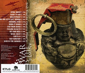 Five Finger Death Punch: War Is The Answer [CD]