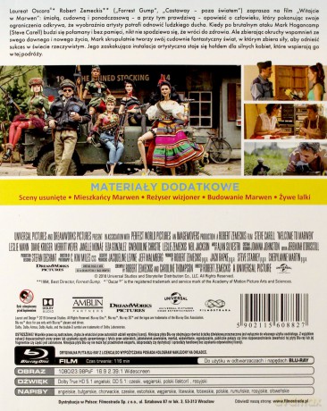Witajcie w Marwen [Blu-Ray]