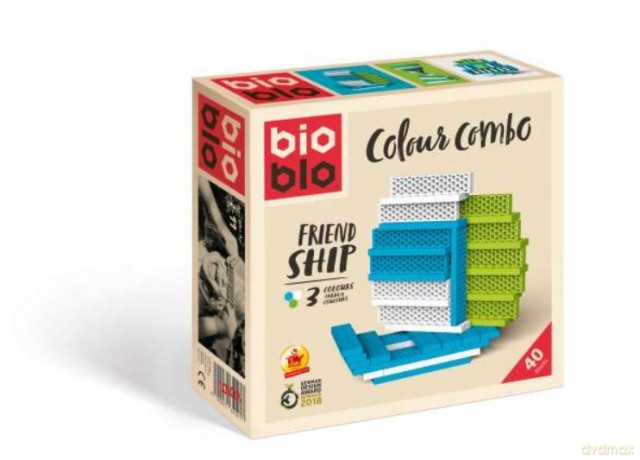 BIOBLO 40 el. Statek [KLOCKI]