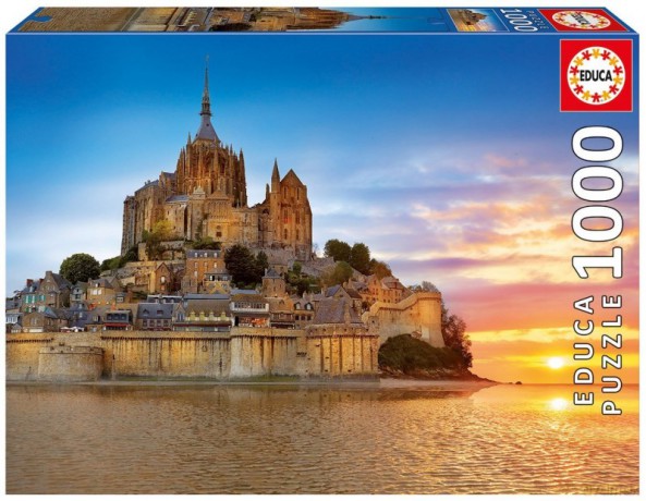 EDUCA 1000 el., Mont Saint Michel France [PUZZLE]