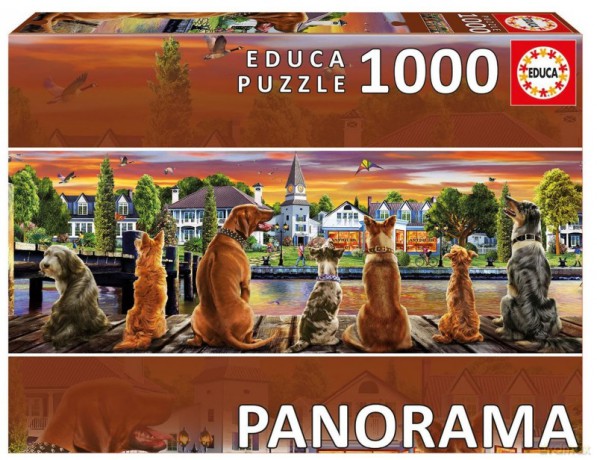 EDUCA 1000 el., Psy [PUZZLE]