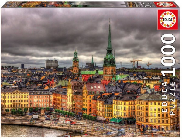 EDUCA 1000 el., Views of Stockholm [PUZZLE]
