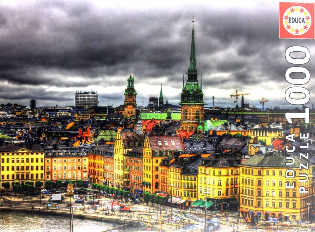 EDUCA 1000 el., Views of Stockholm [PUZZLE]