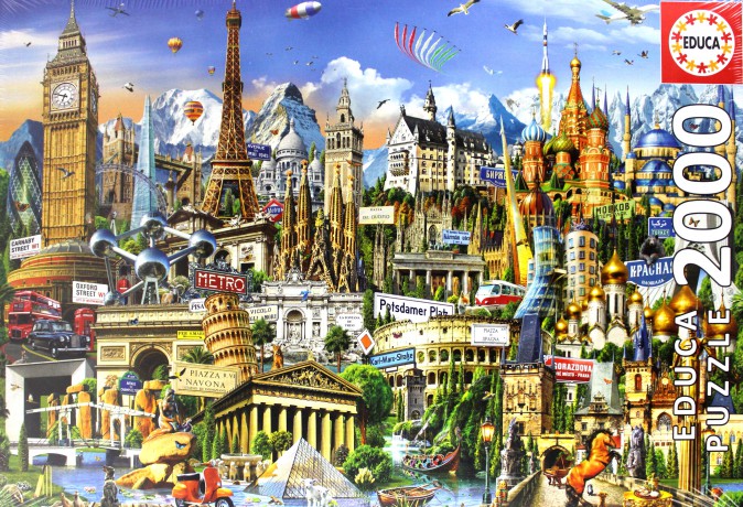 EDUCA 2000 el. Europa [PUZZLE]