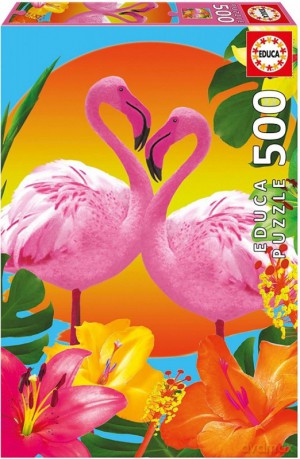 EDUCA 500 el., Flamingi [PUZZLE]