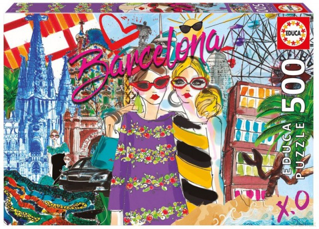 EDUCA 500 el., Zabierz mnie do Barcelony [PUZZLE]