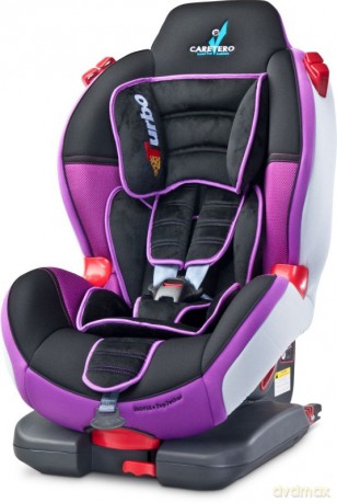 Fotelik Sport Turbo Fix 9-25 kg Purple