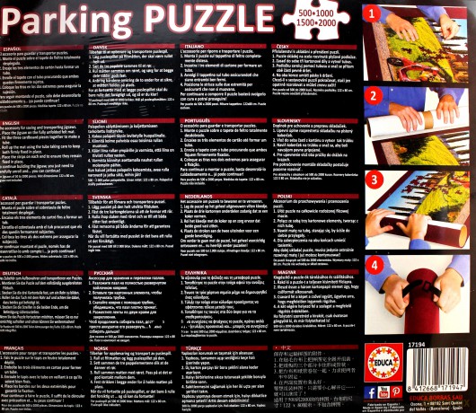 Mata do układania puzzli 500 - 2000 [PUZZLE]