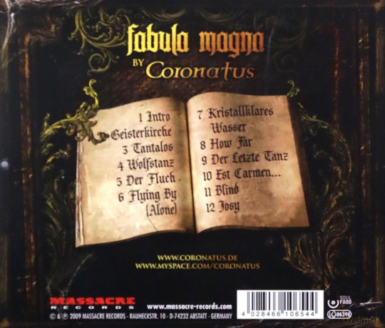Coronatus: Fabula Magna [CD]
