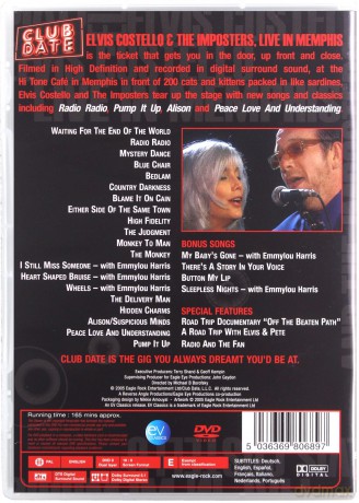 Elvis Costello: Live In Memphis [DVD]