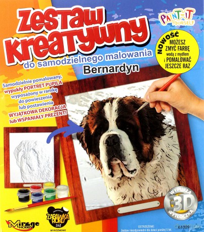 Zestaw kreatywny Seria Psy Bernardyn