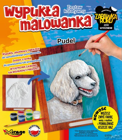 Zestaw kreatywny Seria Psy Pudel