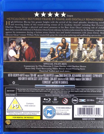 Ben-Hur [3xBlu-Ray]
