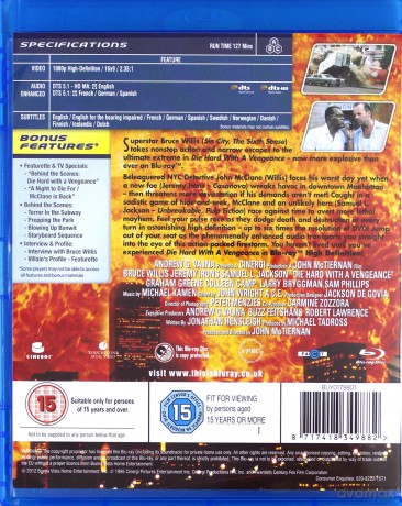 Die Hard 3 [Blu-Ray]