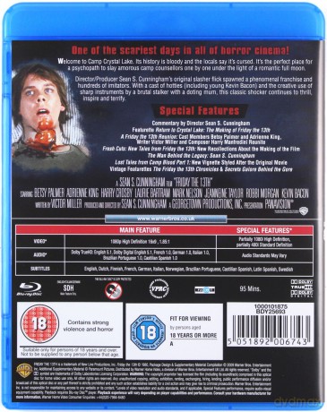 Friday The 13th [Blu-Ray]