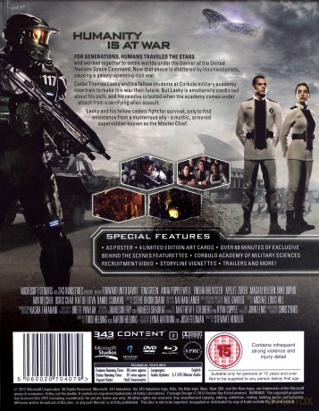 Halo 4: Forward Unto Dawn (Deluxe) [Blu-Ray]+[DVD]