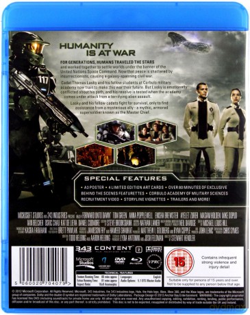 Halo 4: Forward Unto Dawn (Deluxe) [Blu-Ray]+[DVD]