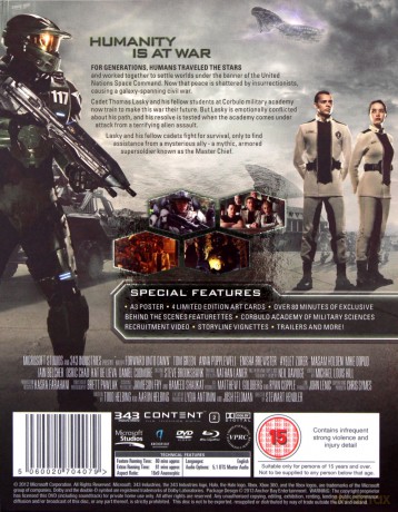Halo 4: Forward Unto Dawn (Deluxe) [Blu-Ray]+[DVD]