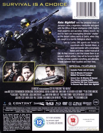 Halo: Nightfall [Blu-Ray]