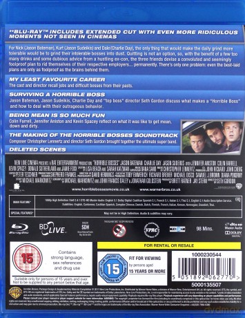 Horrible Bosses [Blu-Ray]