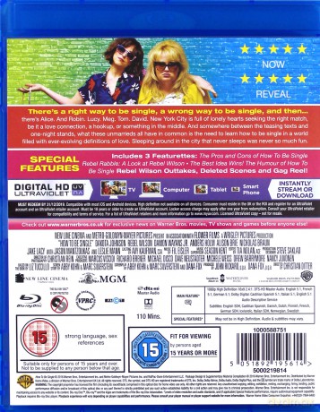 How To Be Single [Blu-Ray]