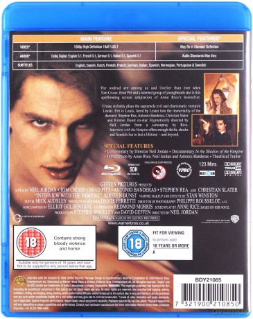 Interview With The Vampire [Blu-Ray]