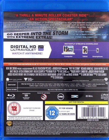 Into The Storm [Blu-Ray]